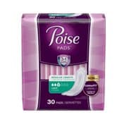 Picture of Poise Ultra Thin Incontinence Pads for Women, Light Absorbency, Regular, 30 Ct