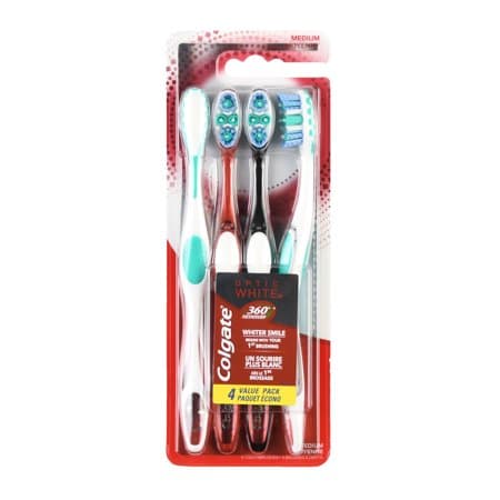 Picture of Colgate 360 Advanced Optic White, 4pk, Medium
