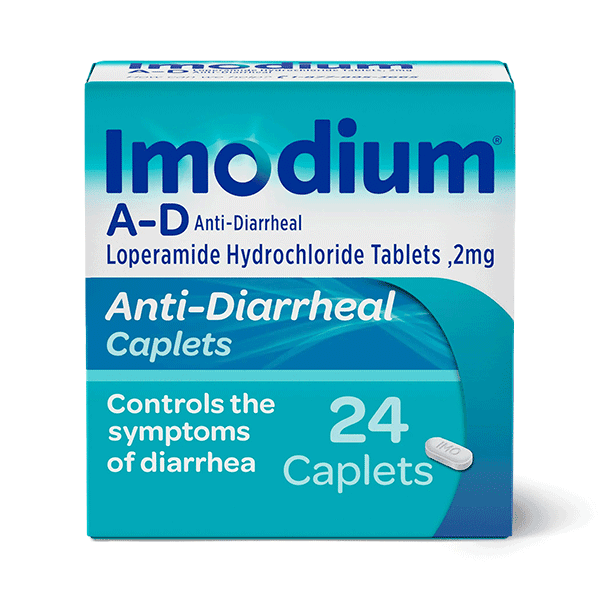Picture of Imodium Loperamide Hydrochloride Anti-Diarrheal Caplets, 2mg, 24ct
