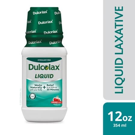 Picture of Dulcolax Liquid Laxative (12 Oz, Cherry), Stimulant Free