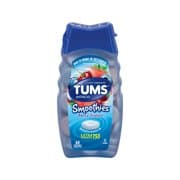 Picture of TUMS Smoothies Chewable Antacid Tablets for Extra Strength Heartburn Relief, Berry Fusion - 60 Count