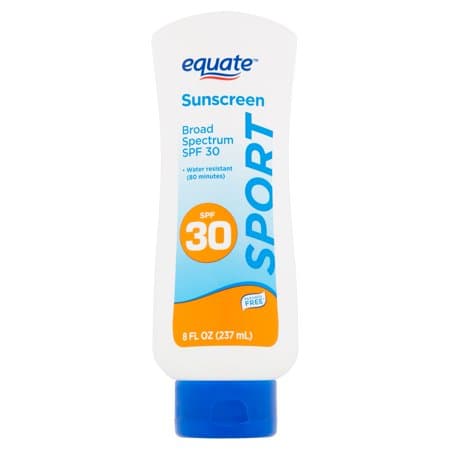 Picture of Equate Sport Broad Spectrum Sunscreen Lotion, SPF 30, 8fl oz