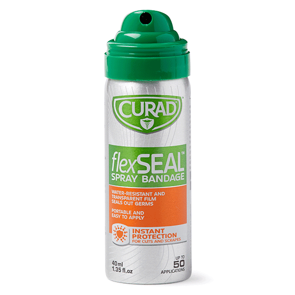 Picture of Curad Flex Seal Spray Bandage, Water-Resistant, Transparent, 1.35fl oz