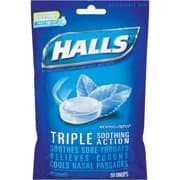 Picture of HALLS Relief Cough, Sore Throat Triple Action
