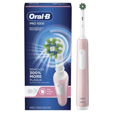 Picture of Oral-B Pro 1000 Rechargeable Electric Toothbrush, Pink