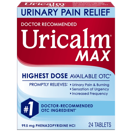 Picture of URICALM Maximum Strength Urinary Pain Relief Tablets, 24ct