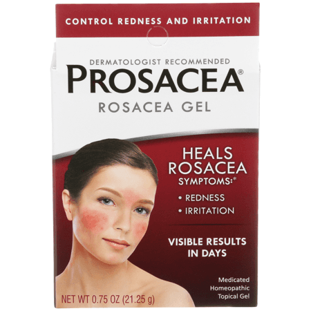 Picture of Prosacea Gel for Rosacea Redness, Pimples, and Irritation, Sulphur 1x, 0.75 oz Tube