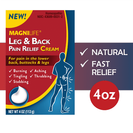 Picture of Magnilife Leg & Back Pain Relief Cream, 4oz