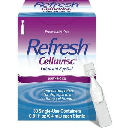 Picture of Refresh Celluvisc Lubricating Eye Gel, 0.01 fl oz, 30 Ct