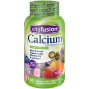 Picture of vitafusion Calcium Vitamin Gummies, Fruit and Cream, 500mg, 100ct