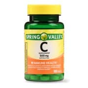 Picture of Spring Valley Vitamin C with Rose Hips Supplement Tablets, 500mg, 100ct