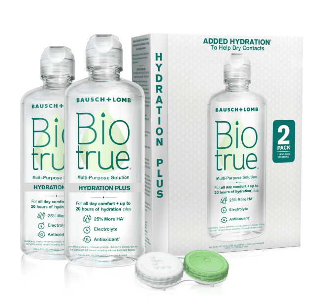 Picture of Biotrue Multi-Purpose Solution Hydration Plus Twin Pack