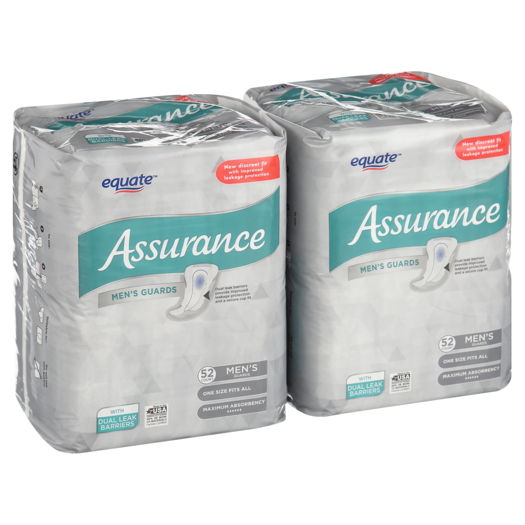 Picture of Assurance Male Guard 104ct - Value Pack