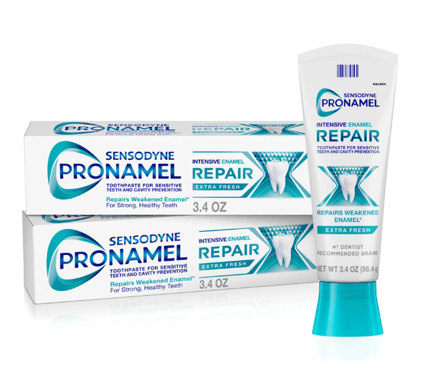 Picture of Sensodyne Pronamel Intensive Enamel Repair Toothpaste for Sensitive Teeth and Cavity Protection, 3.4 Oz, 2pk