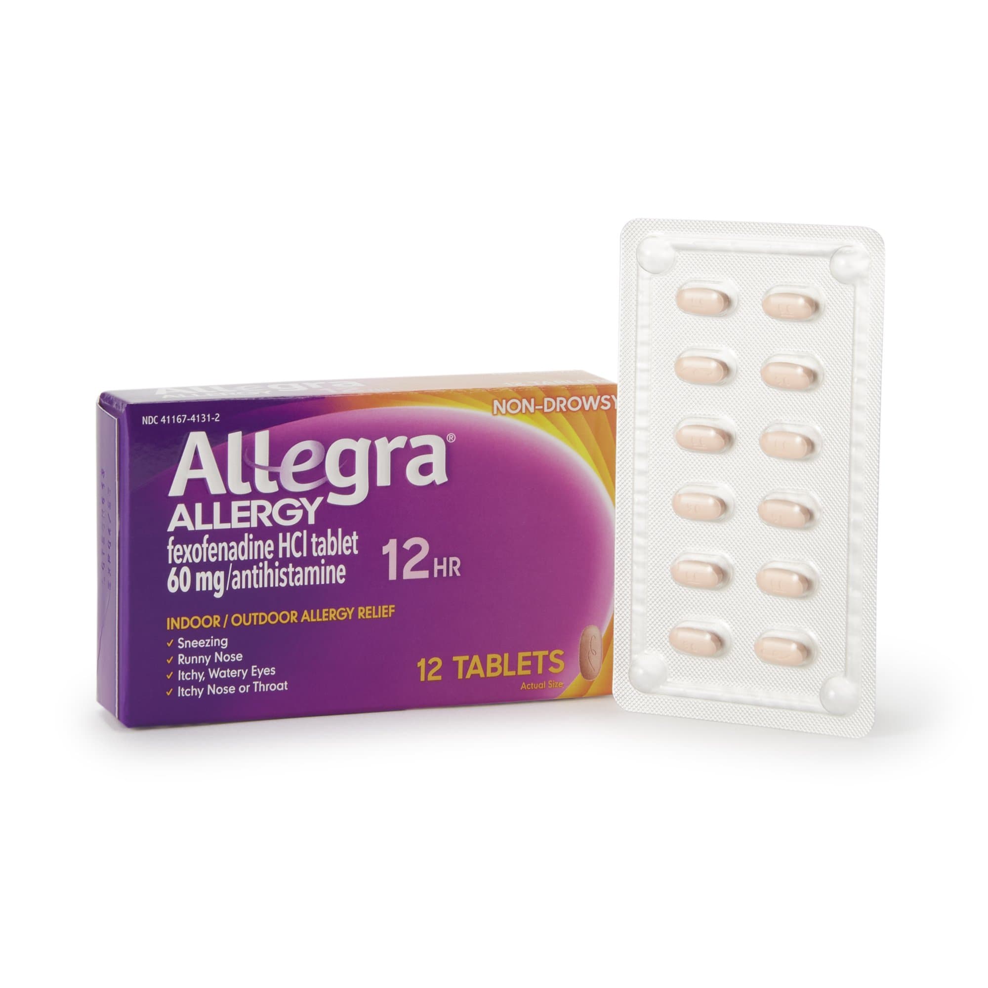Picture of Allegra Fexofenadine HCl Allergy Relief
