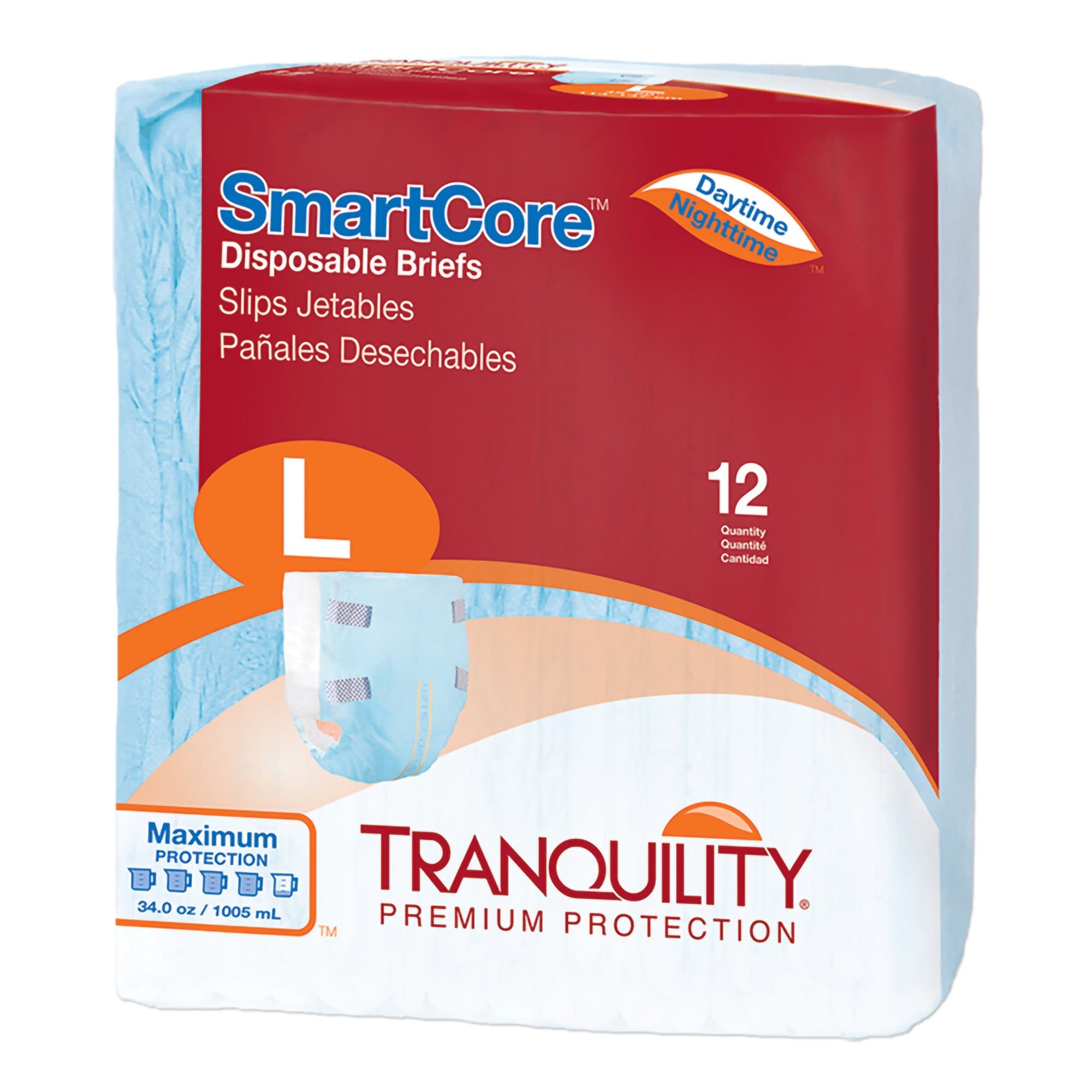 Picture of Tranquility SmartCoreTM Maximum Protection Incontinence Brief, Large
