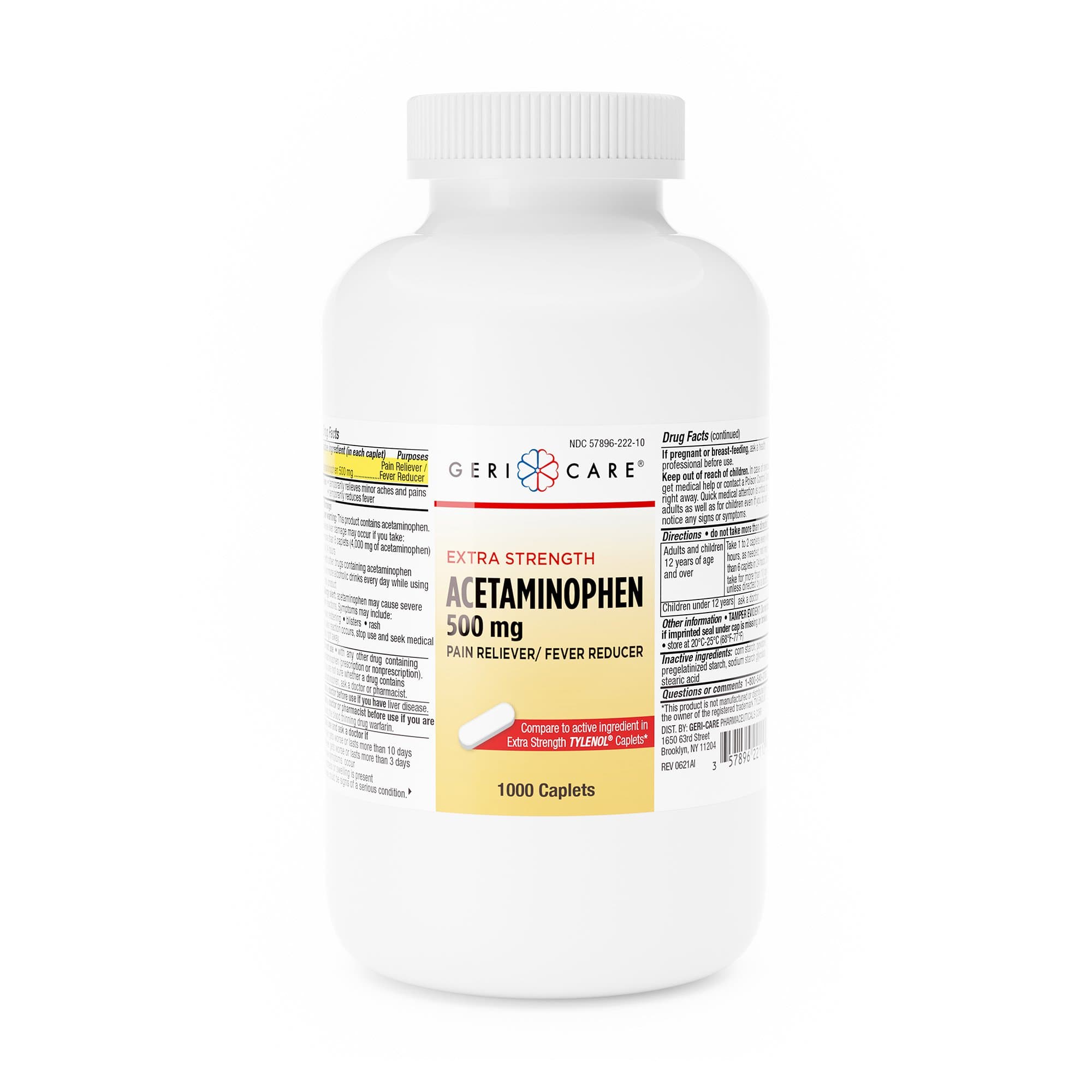 Picture of Geri-Care Acetaminophen Caplets
