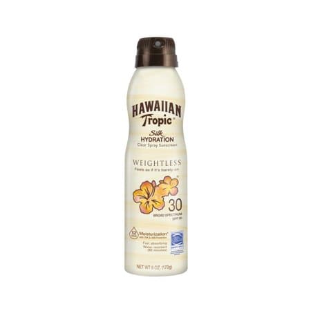 Picture of Hawaiian Tropic Weightless Hydration Clear Spray Sunscreen, SPF 30, 6oz