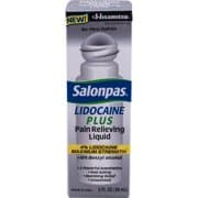 Picture of Salonpas Lidocaine Plus Roll-On Pain Relieving Liquid, 3fl oz