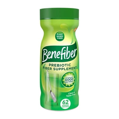 Picture of Benefiber Daily Prebiotic Fiber Powder for Digestive Health, Unflavored - 62 Servings (8.7 Ounces)