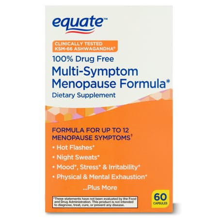 Picture of Equate Multi-Symptom Menopause Formula Supplement, 60 Count