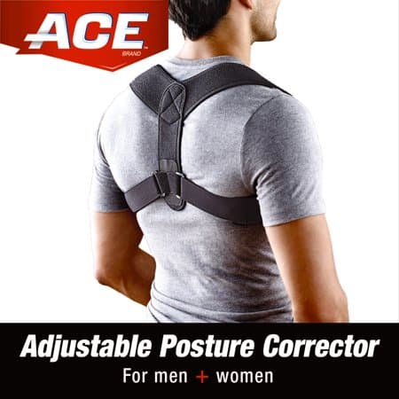 Picture of ACE Brand Posture Corrector, Unisex, Adjustable Brace, One Size Fits Most