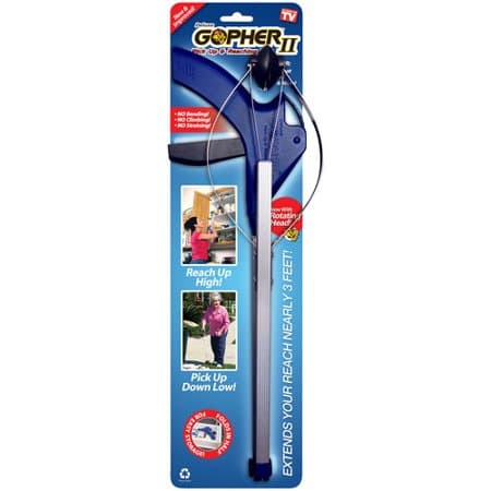 Picture of Gopher II Deluxe Pick Up & Reaching Aid, Blue, as Seen on TV
