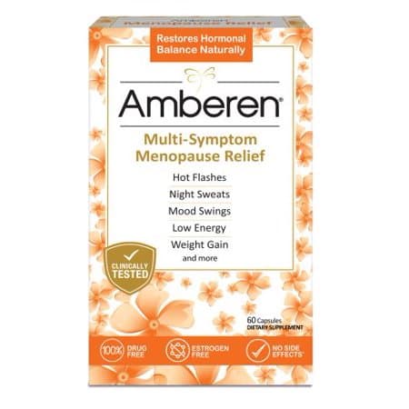 Picture of Amberen Multi-Symptom Menopause Relief Capsules, 1 Month Supply, 60ct