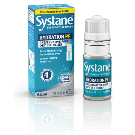 Picture of Systane Preservative-Free Dry Eye Relief Drops, 0.34fl oz