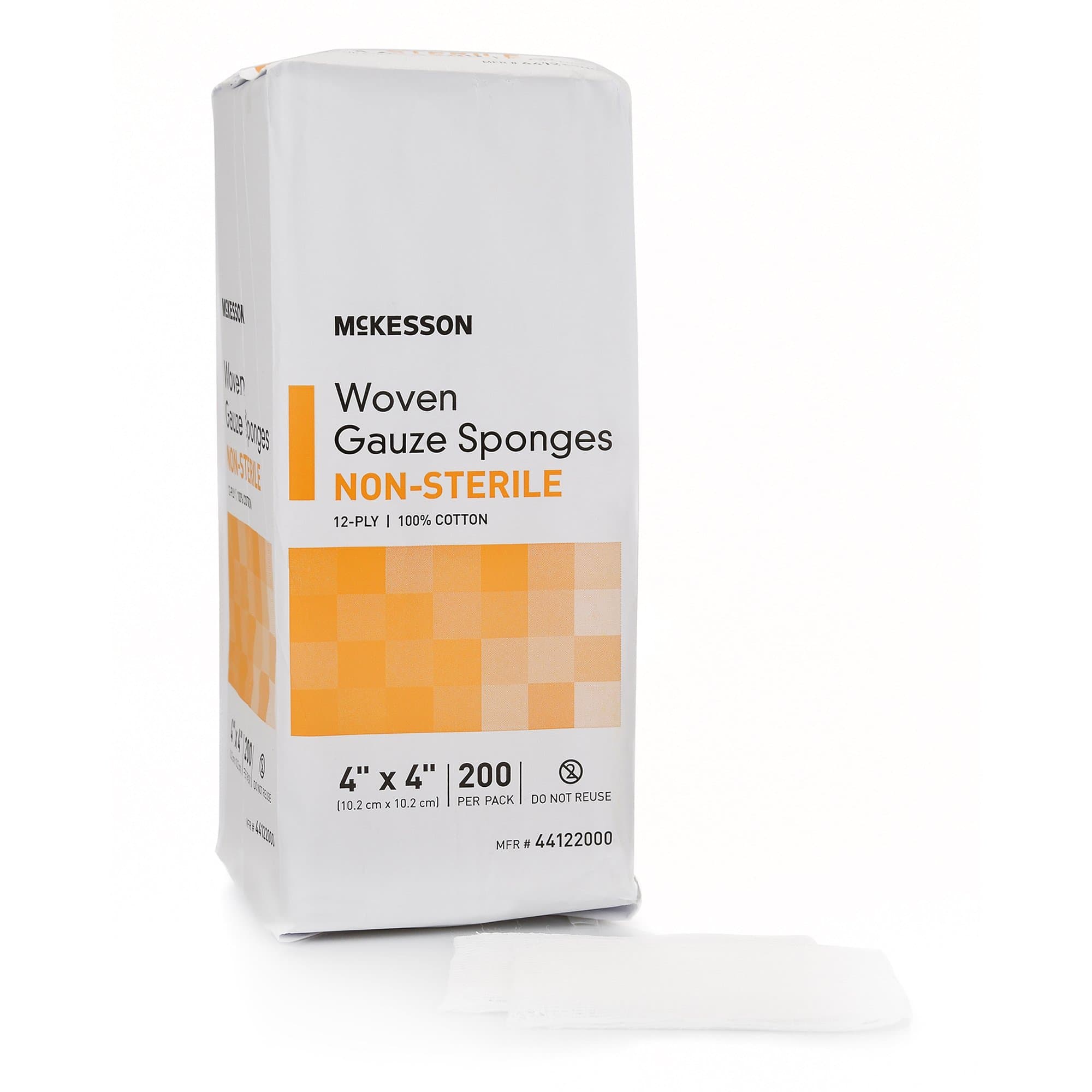 Picture of McKesson Gauze Sponge, 4 x 4 Inch, 12-Ply