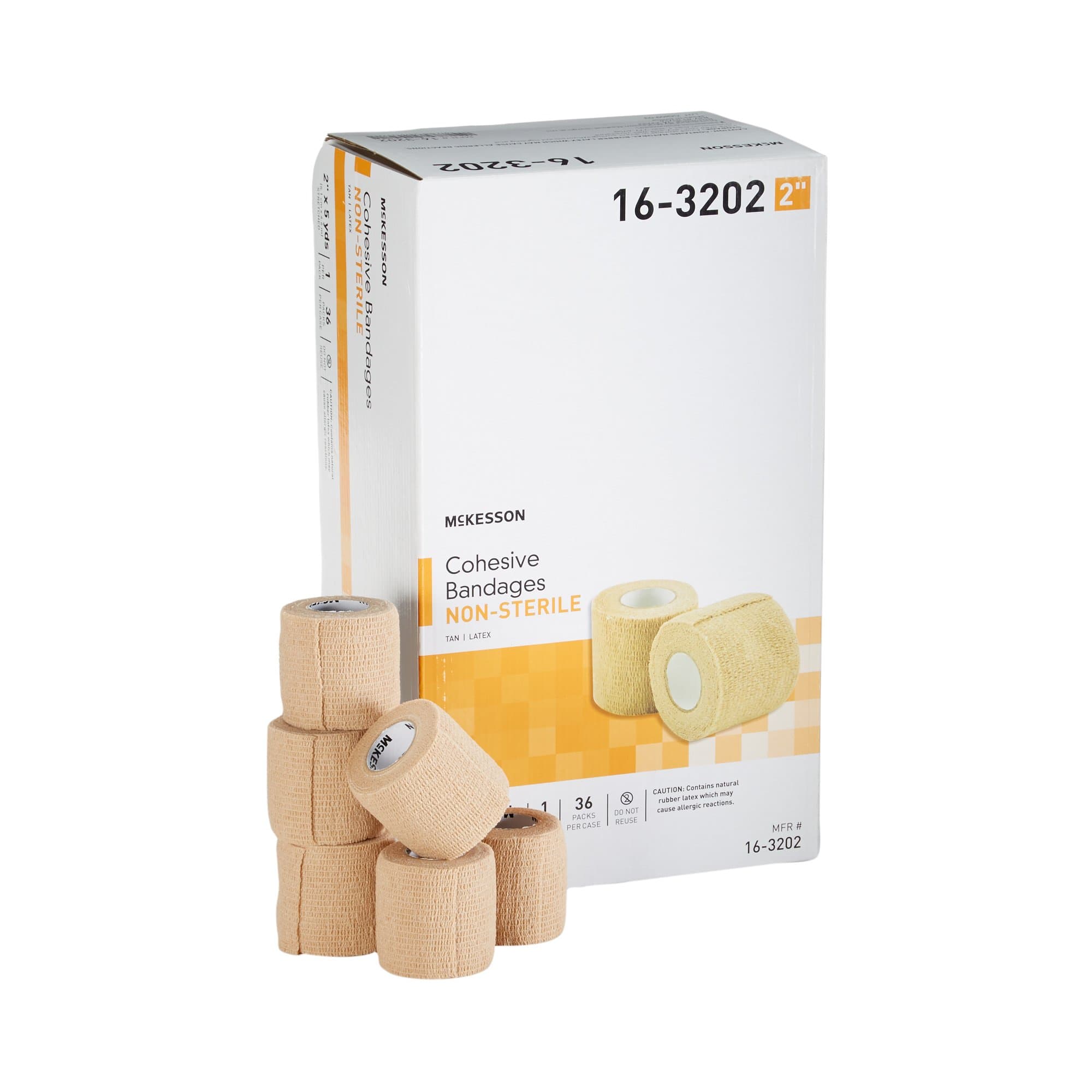 Picture of McKesson Self-adherent Closure Cohesive Bandage, 2 Inch x 5 Yard