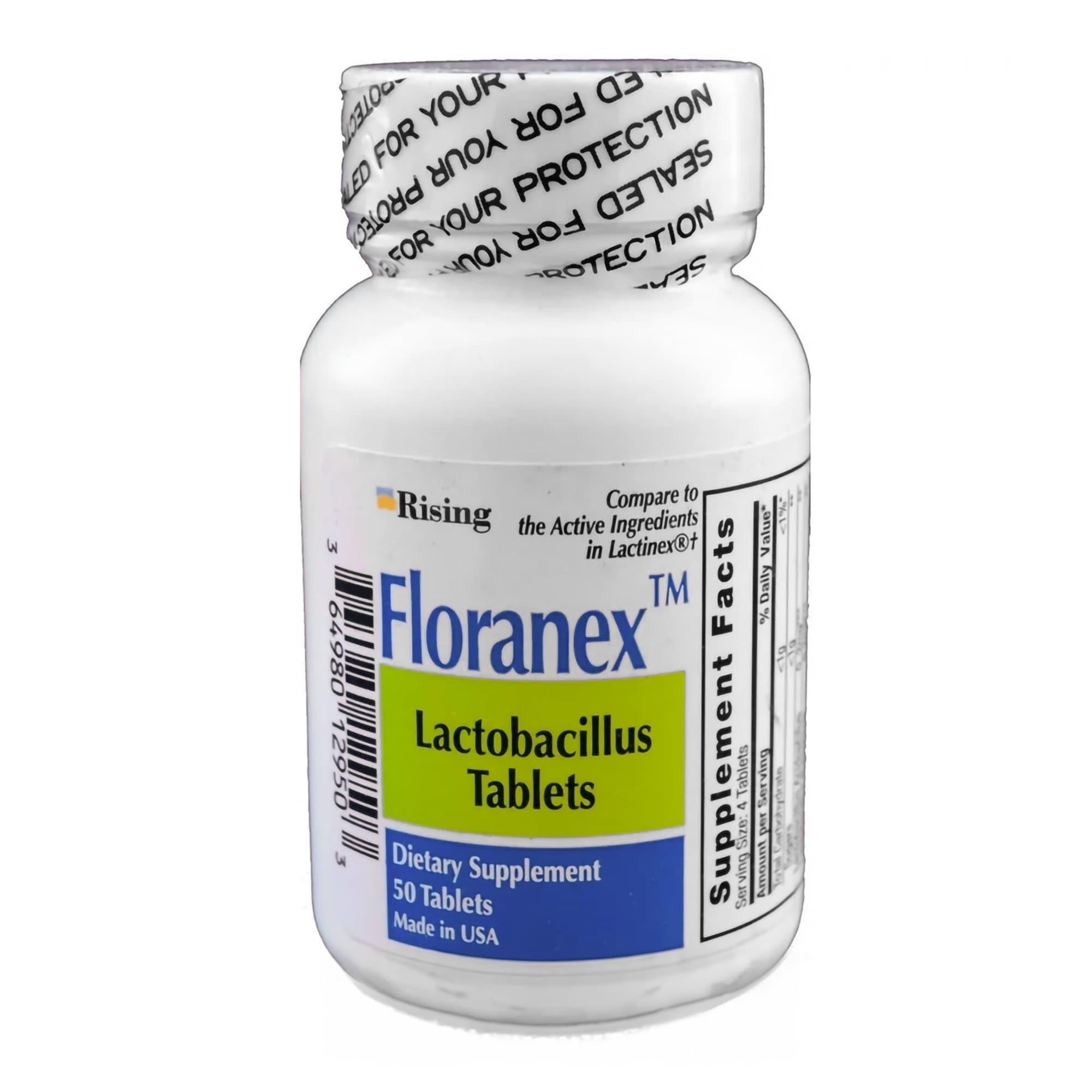 Picture of FloranexTM Lactobacillus Tablets Probiotic Dietary Supplement