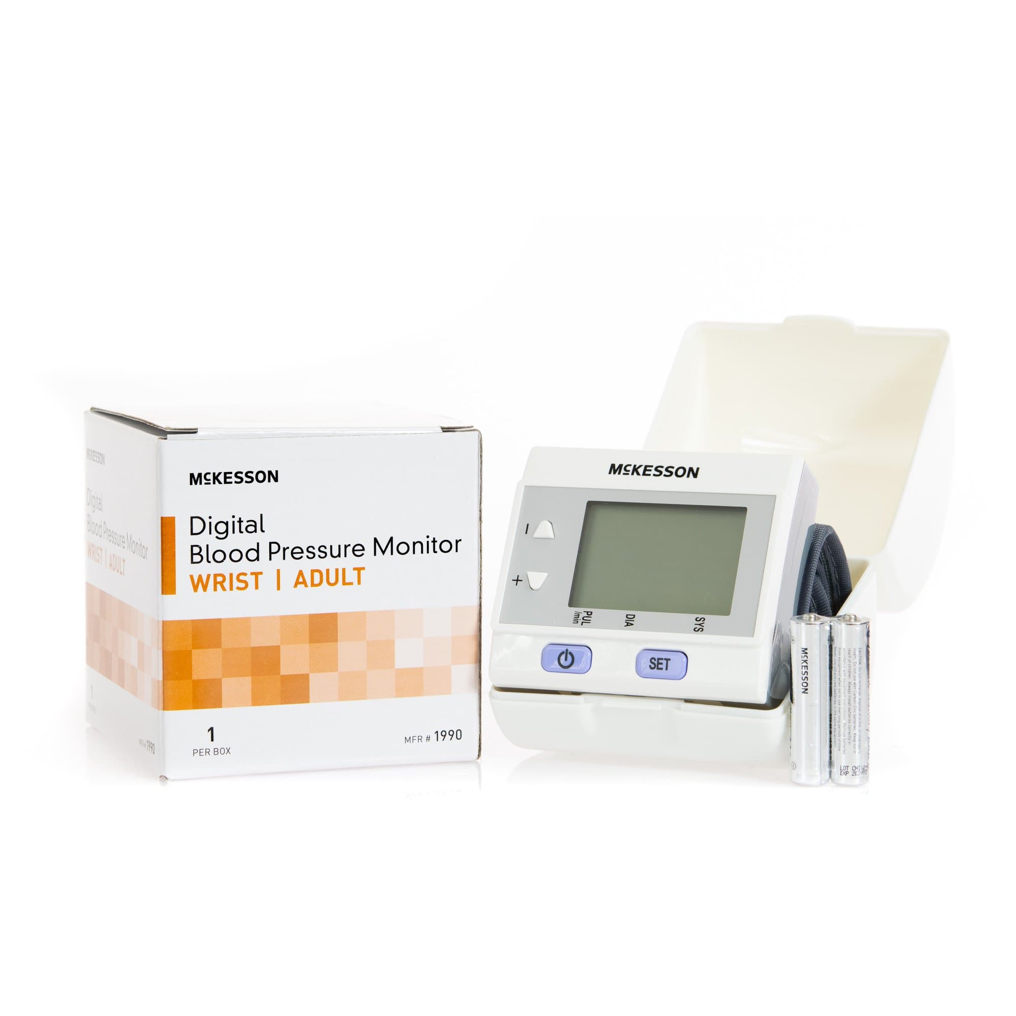 Picture of McKesson Aneroid Sphygmomanometer with Automatic Inflation, Wrist Cuff