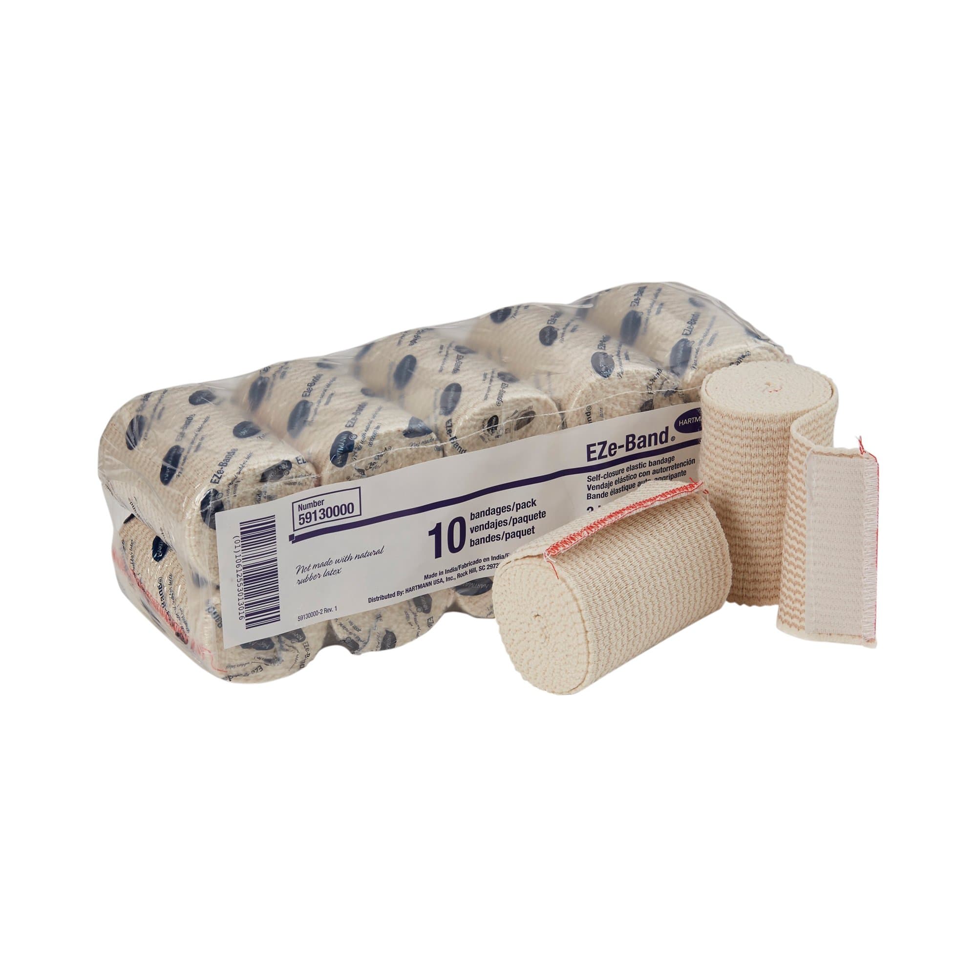 Picture of EZe-Band LF Double Hook and Loop Closure Elastic Bandage, 3 Inch x 5 Yard