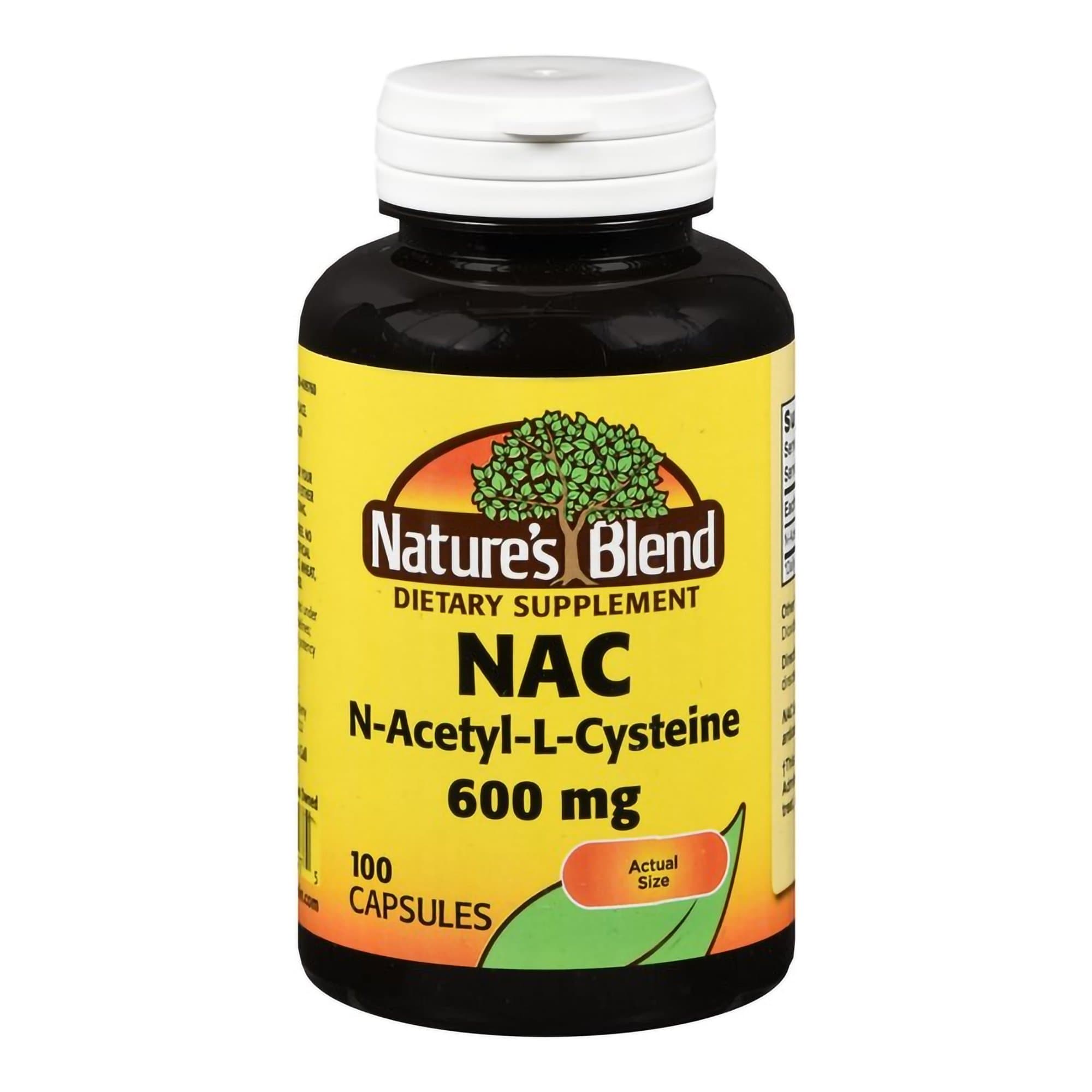 Picture of Nature's Blend NAC 600 mg Capsules