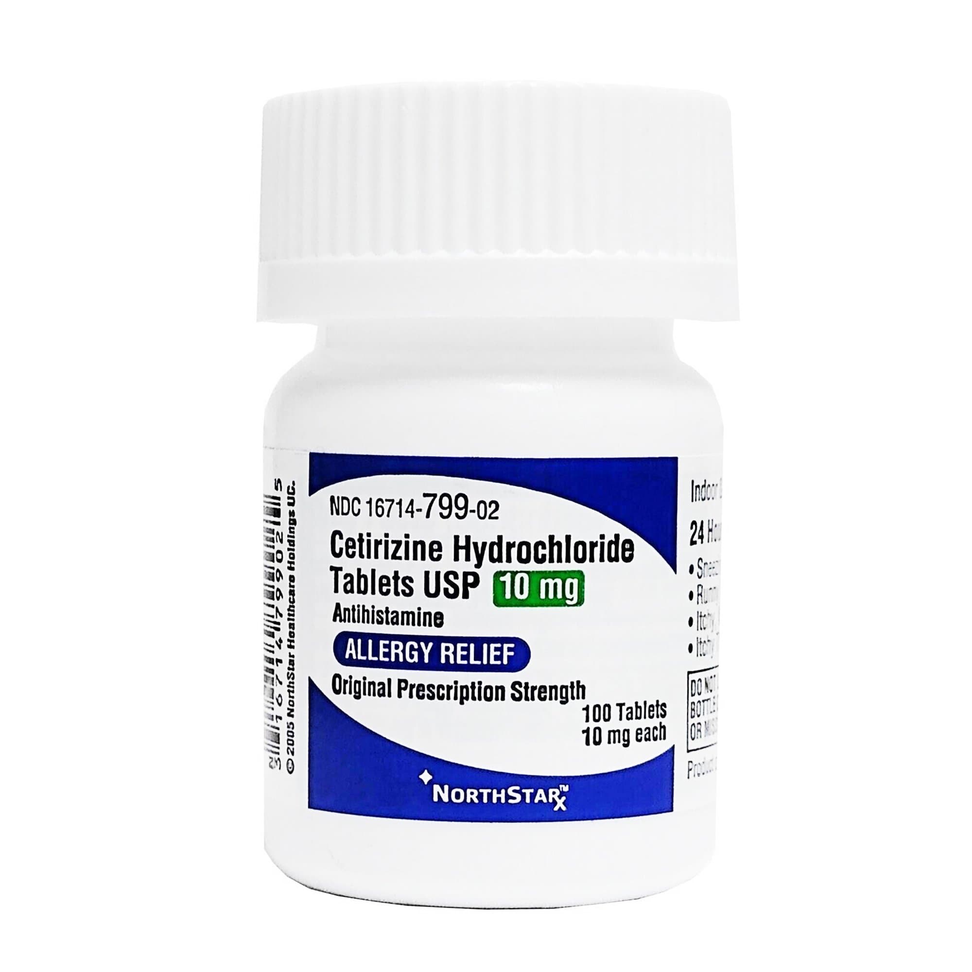 Picture of NorthStar Rx Cetirizine Antihistamine