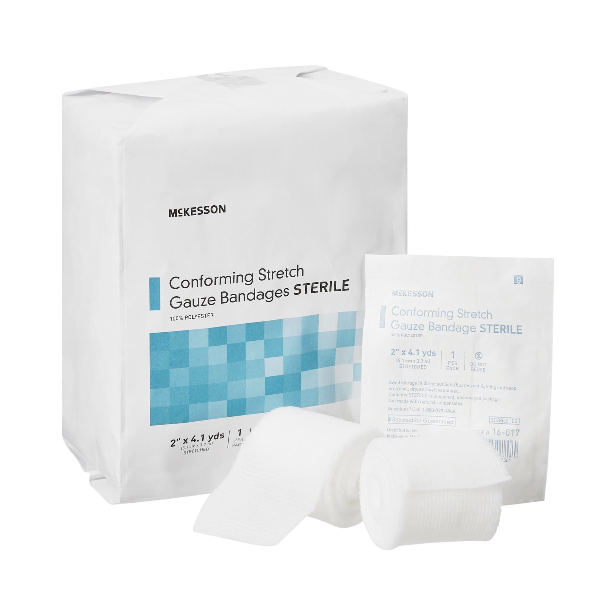 Picture of McKesson Sterile Conforming Bandage, 2 Inch x 4-1/10 Yard