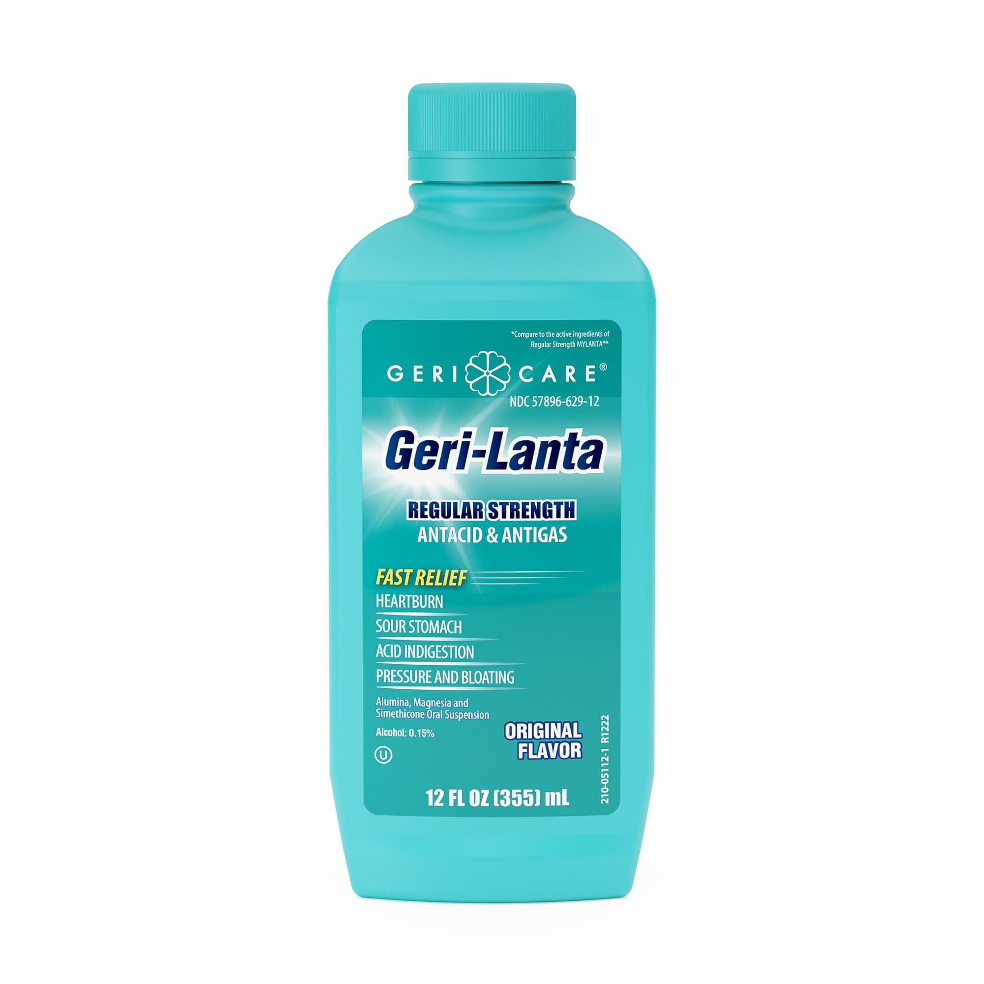 Picture of Geri-Care Geri-Lanta Antacid Liquid Relief for Gas and Heartburn