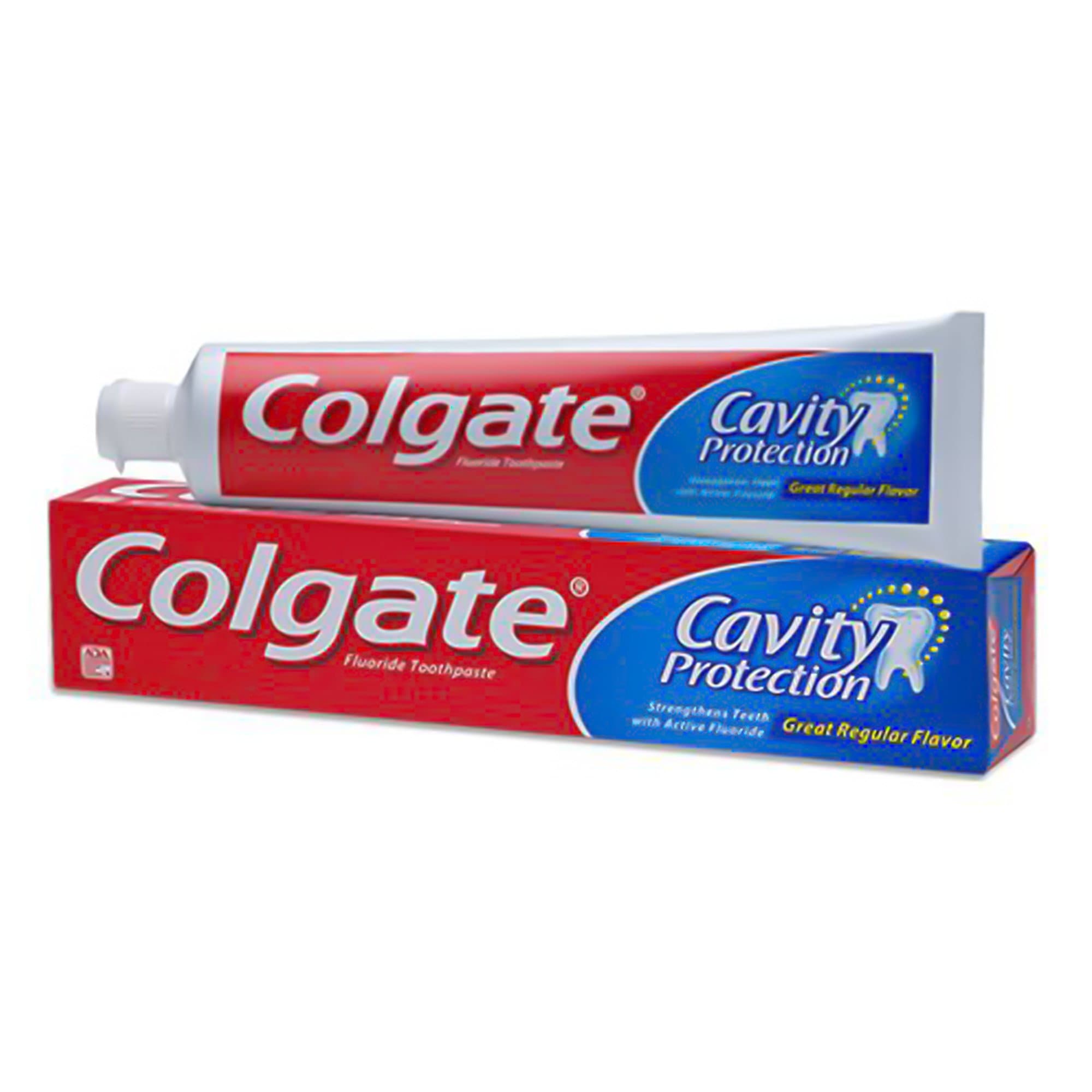 Picture of Colgate Cavity Protection Toothpaste Regular Flavor, 2.5-ounce tube