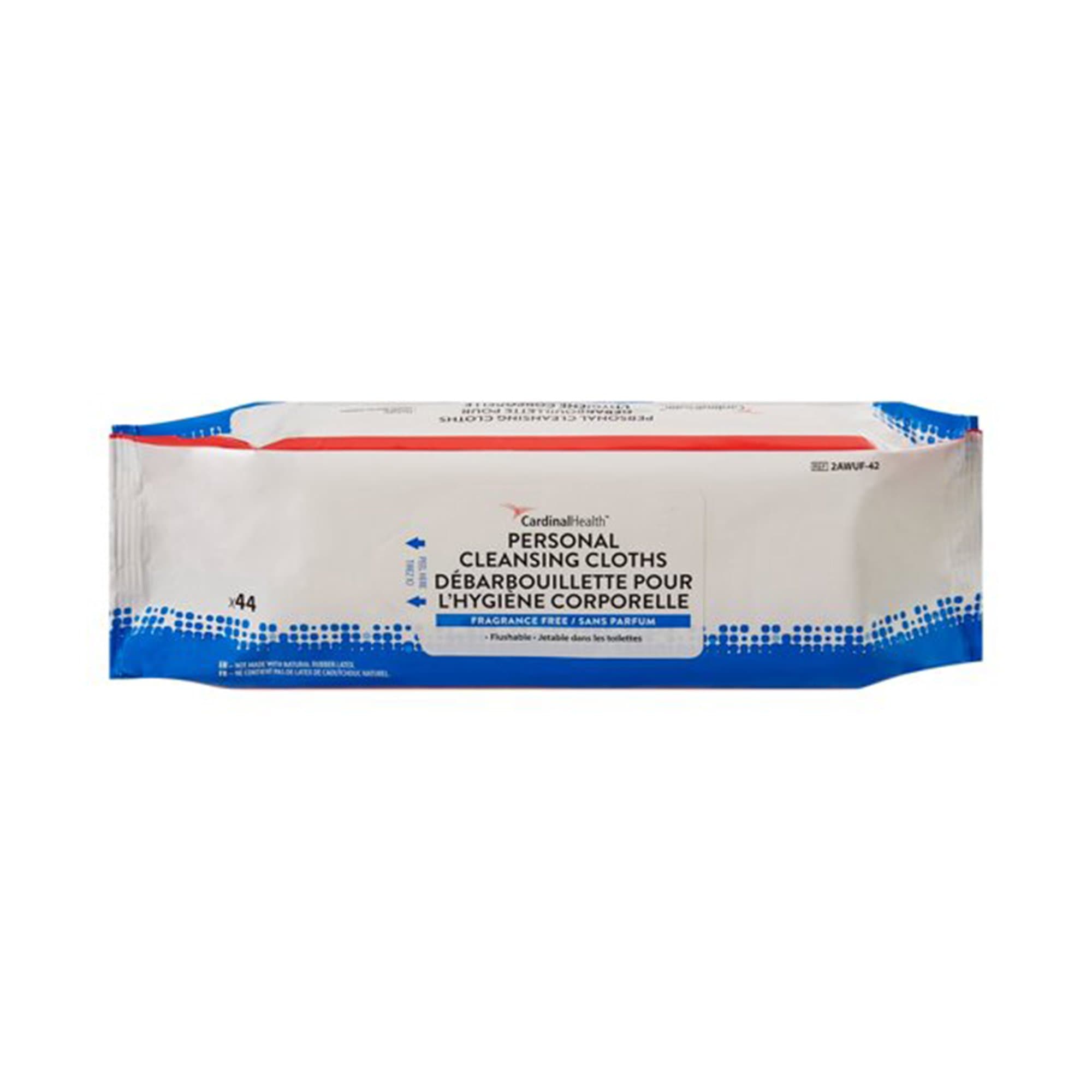 Picture of Cardinal HealthTM Flushable Personal Cleansing Cloths