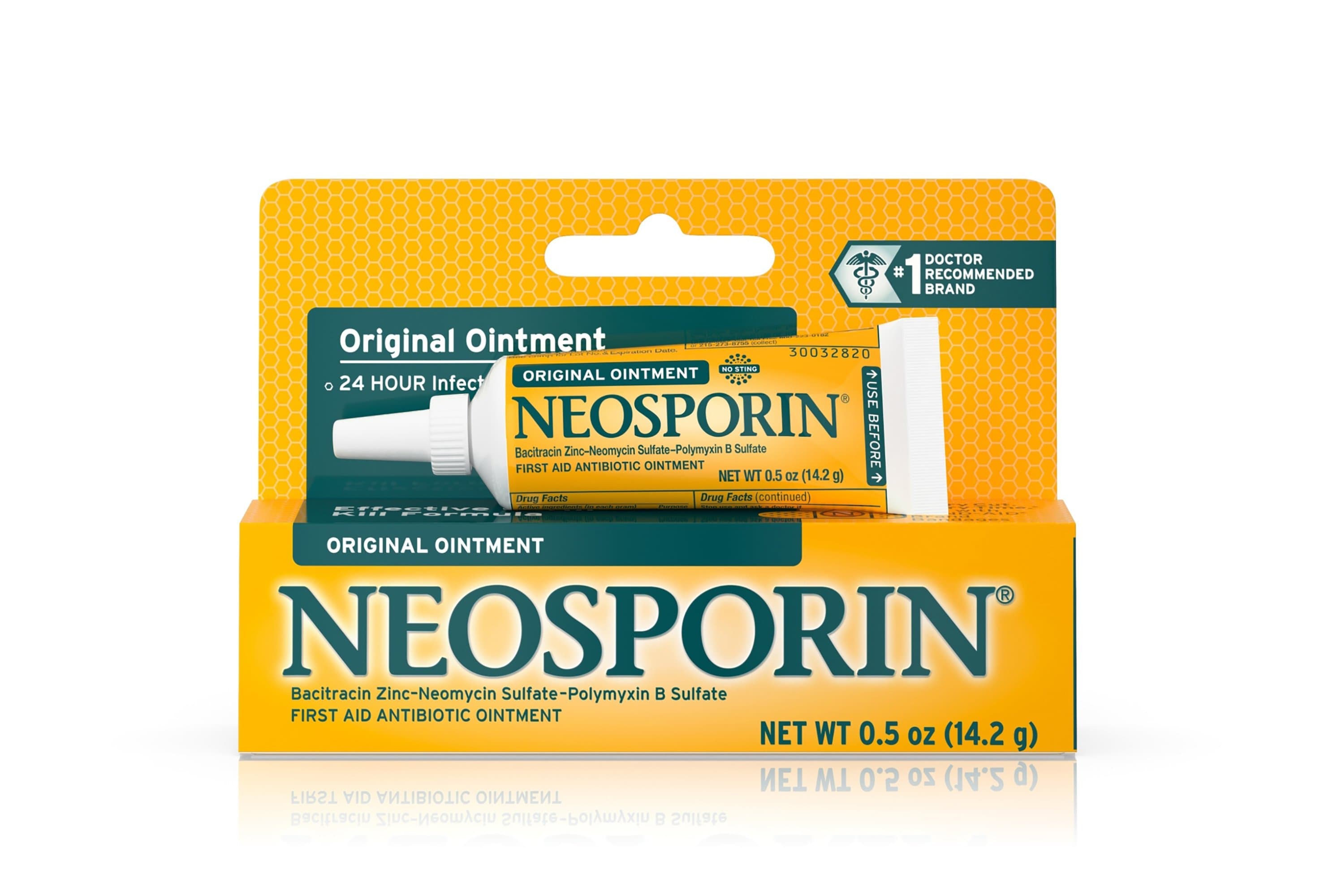 Picture of Neosporin First Aid Antibiotic Ointment, 0.5 oz. Tube