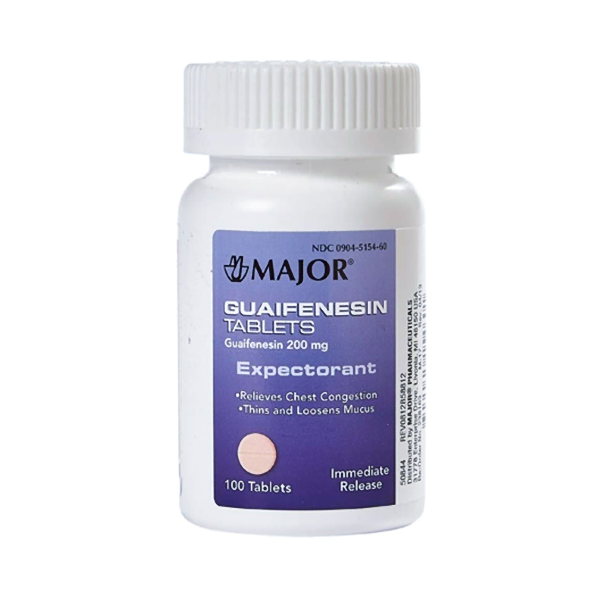 Picture of Major Guaifenesin Cold and Cough Relief