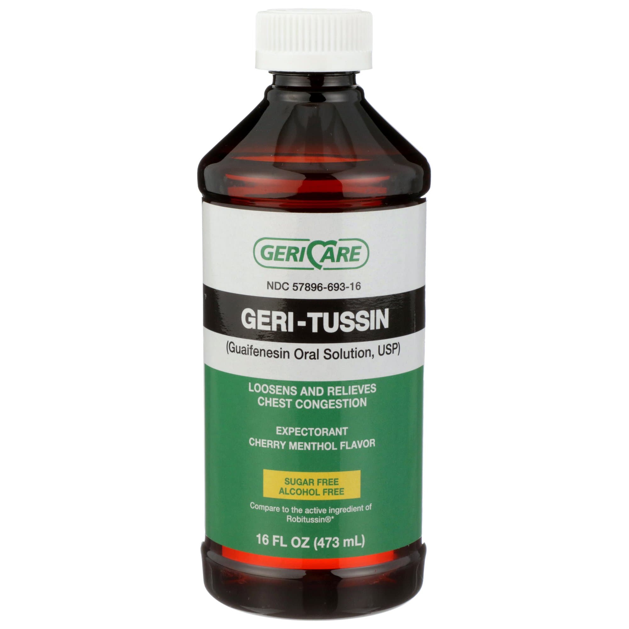 Picture of Geri-Care Guaifenesin Cold and Cough Relief, 16-ounce Bottle