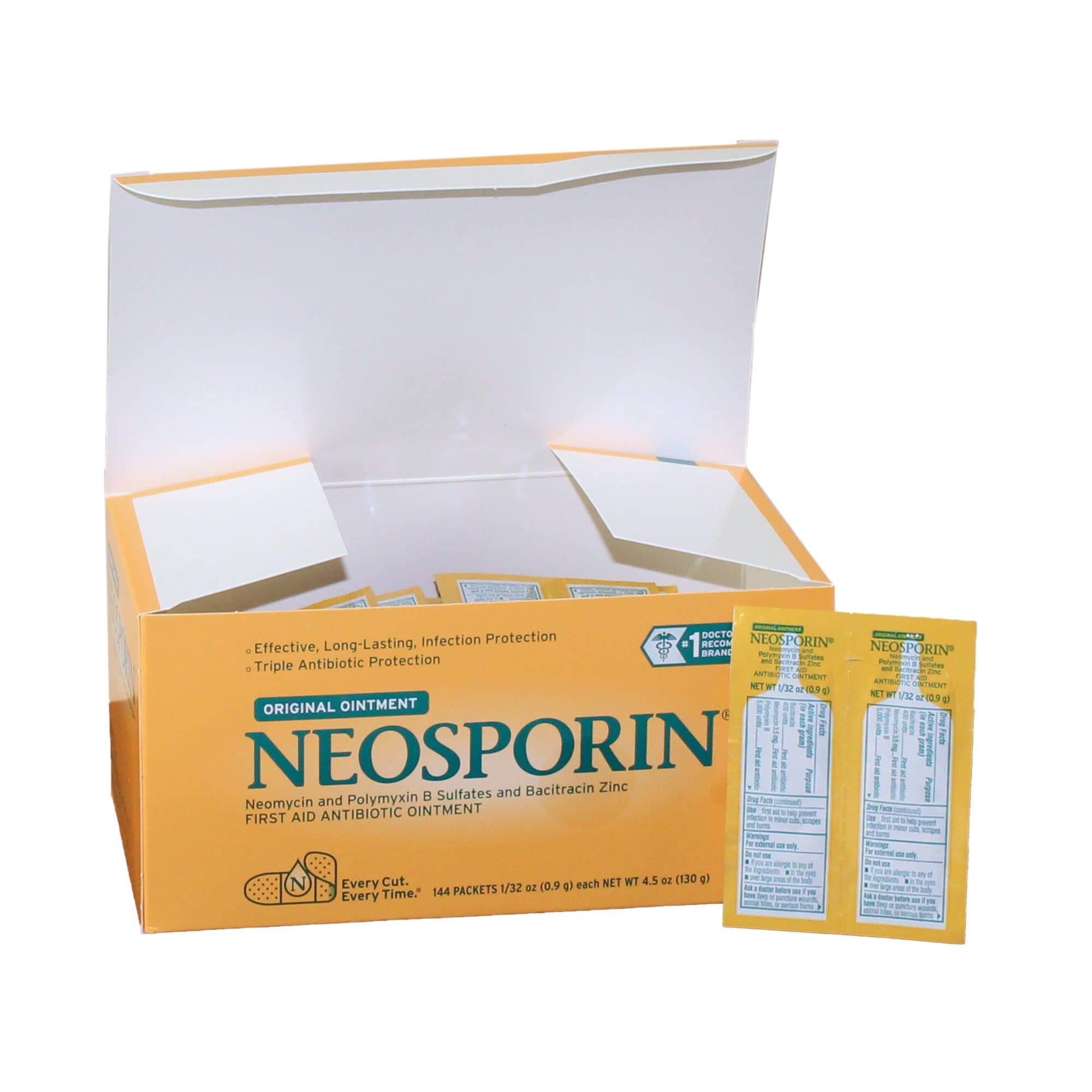 Picture of Neosporin Bacitracin / Neomycin / Polymyxin B First Aid Antibiotic