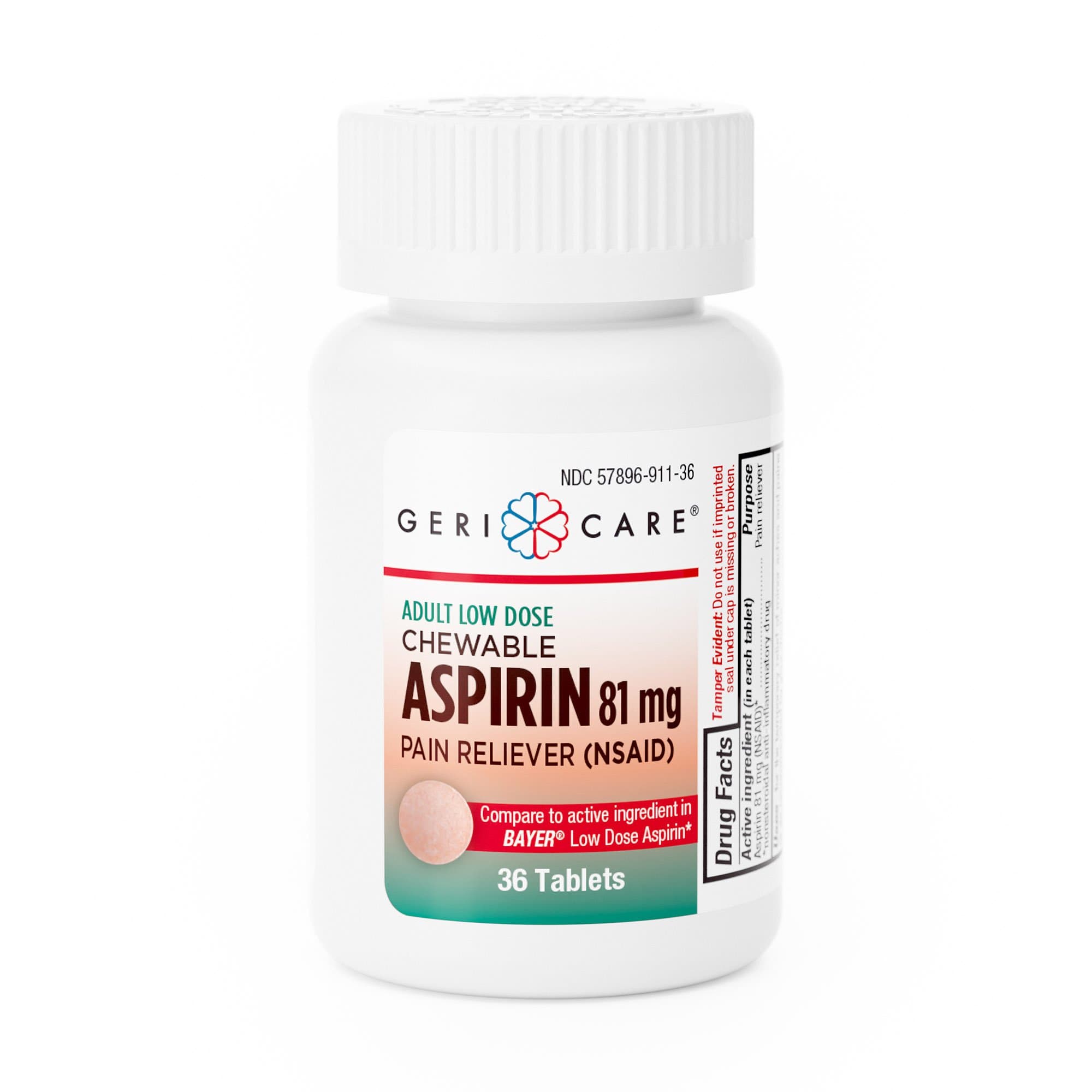 Picture of Geri-Care Low Strength Aspirin Pain Relief