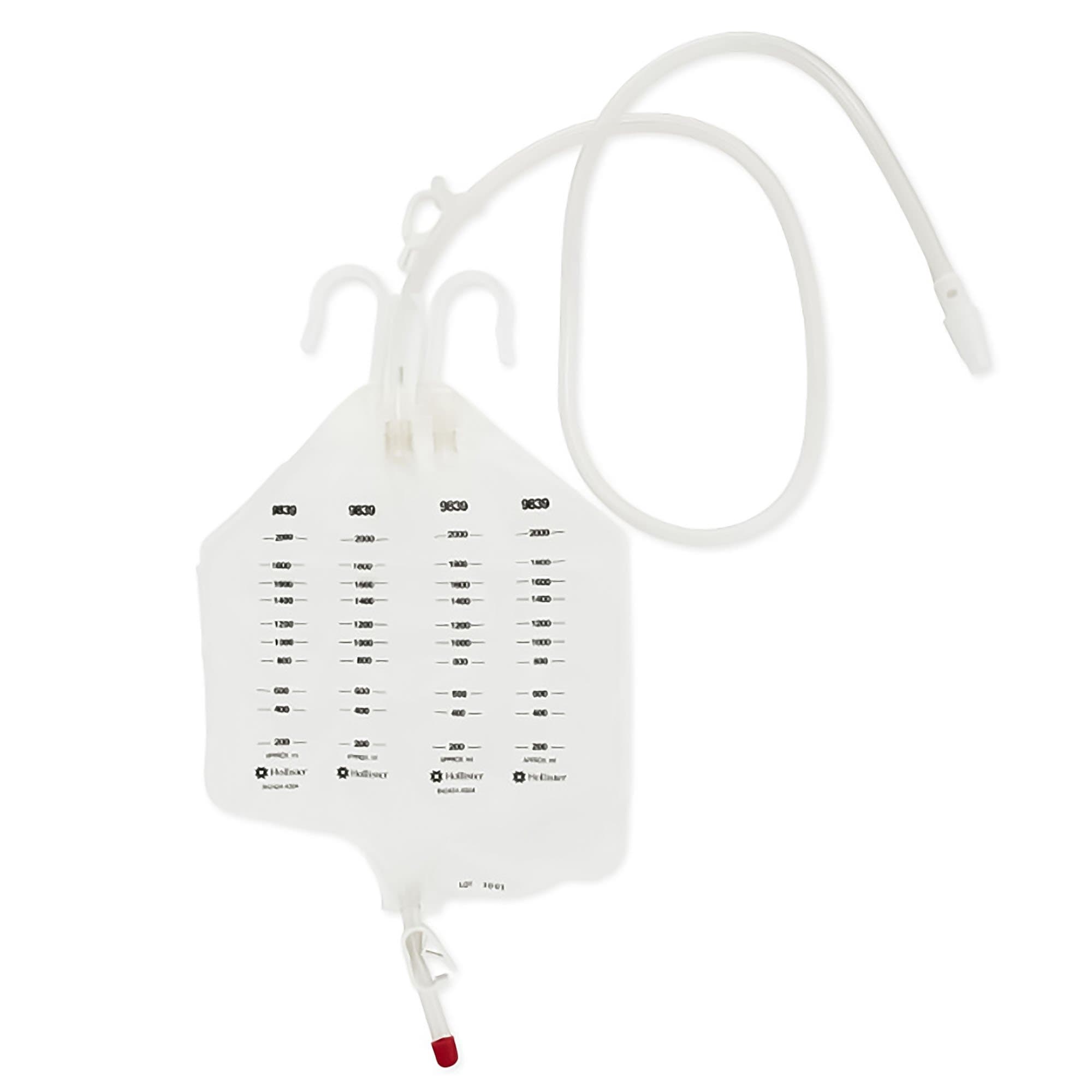 Picture of Hollister Urinary Drain Bag, Anti-Reflux, 2000 ml, Vinyl