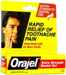 Picture of Orajel 2x Medicated Toothache and Mouth Sores Fast-Acting Liquid