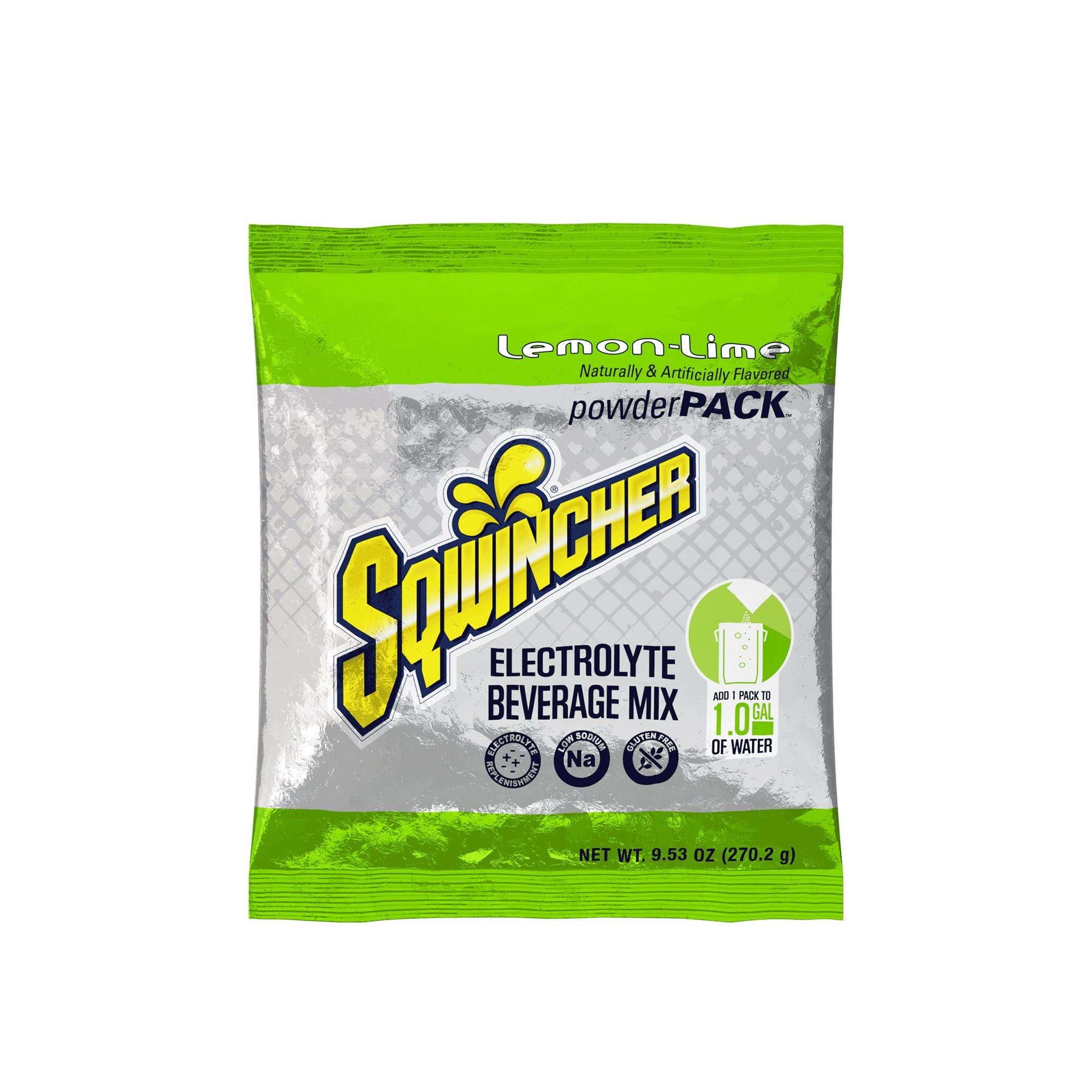 Picture of Sqwincher Powder Pack Lemon-Lime Electrolyte Replenishment Drink Mix (20 count)