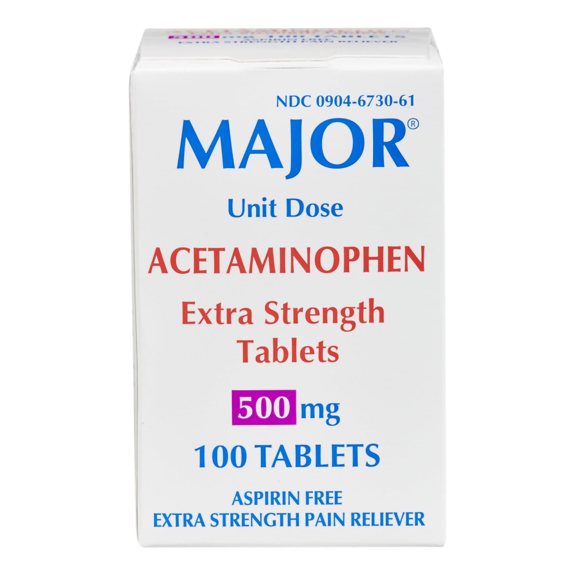 Picture of Major Acetaminophen Pain Relief