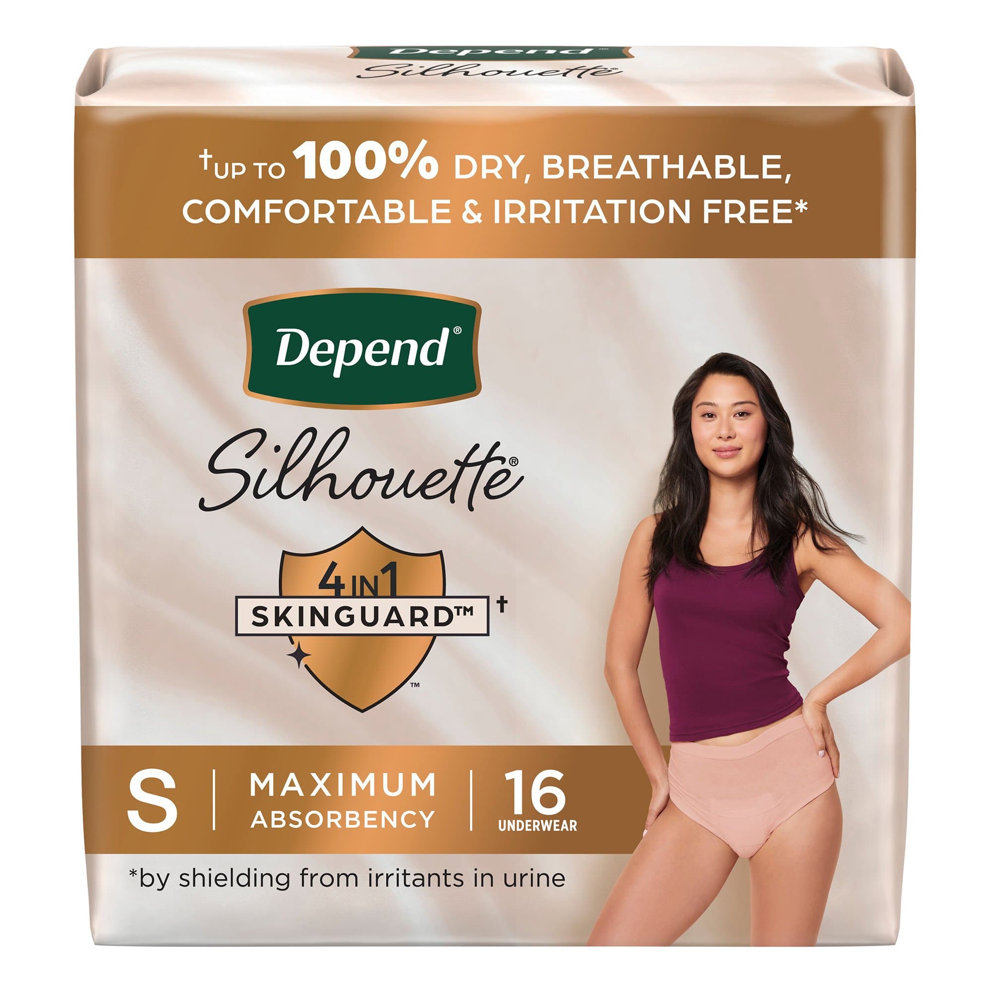 Picture of Depend Silhouette Maximum Absorbency Underwear, Small